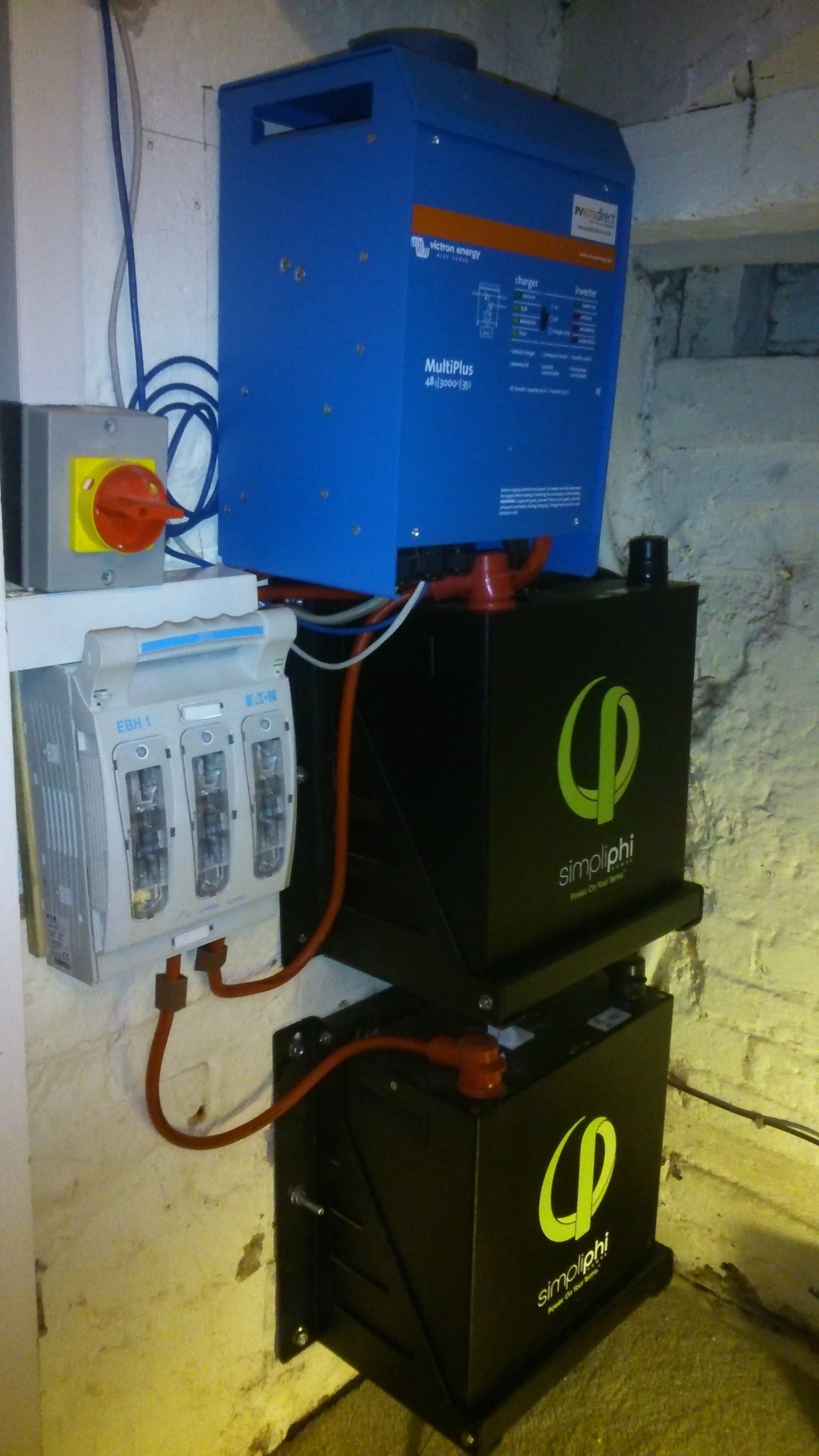 Lithium Iron Phosphate Residential Installation Winchester, First SimpliPhi Power UK Installation